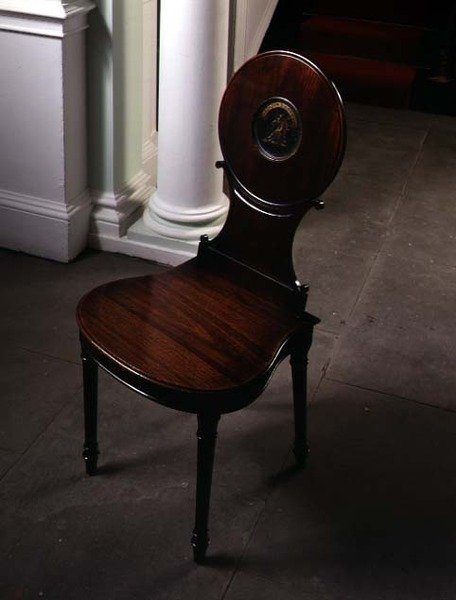 Silla de salón por Gillows de Lancashire, 1785 de English School