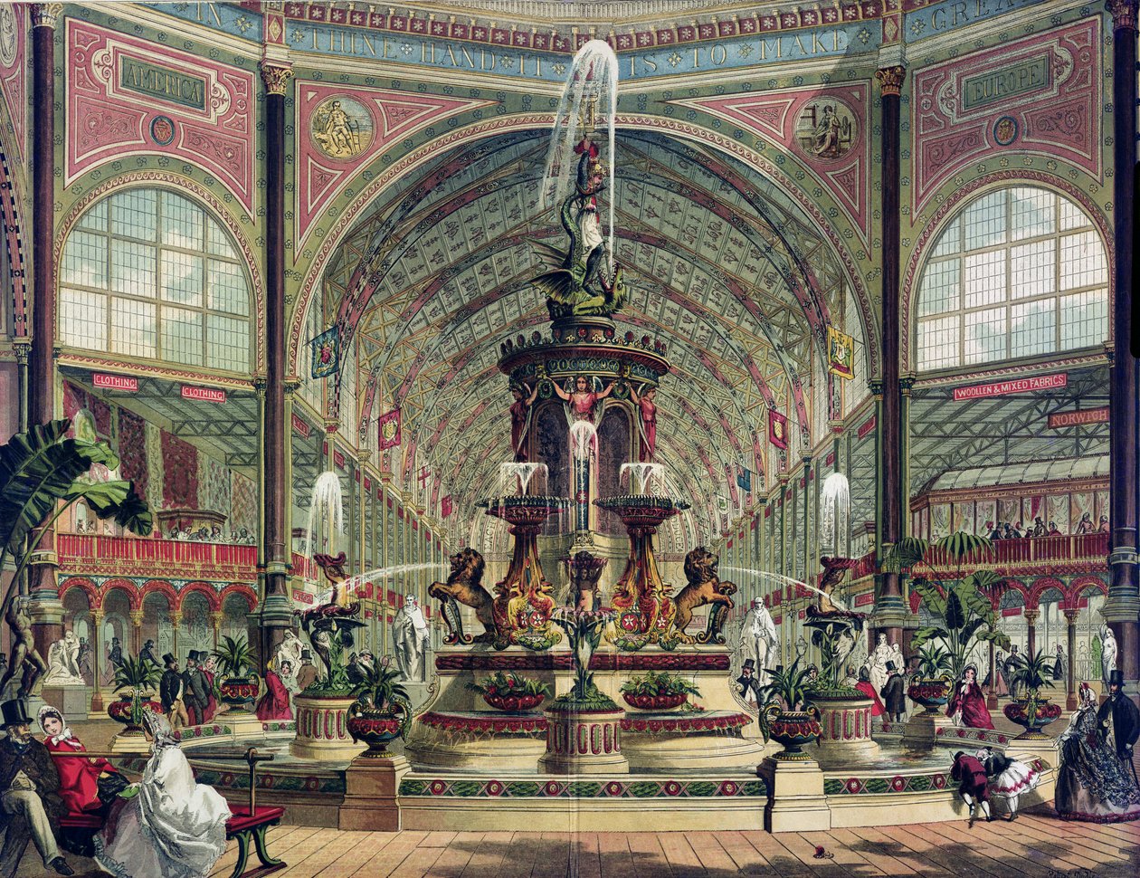 Interior del Palacio de Cristal de English School