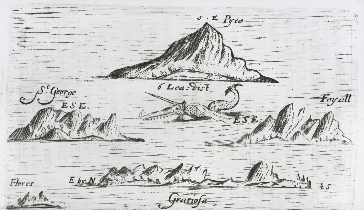 Islas de las Azores, c.1597 de English School