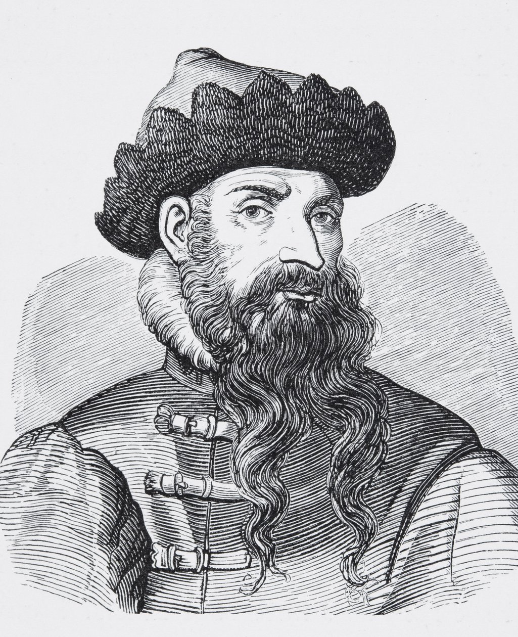 Johannes Gutenberg, de un grabado del siglo XVI de English School