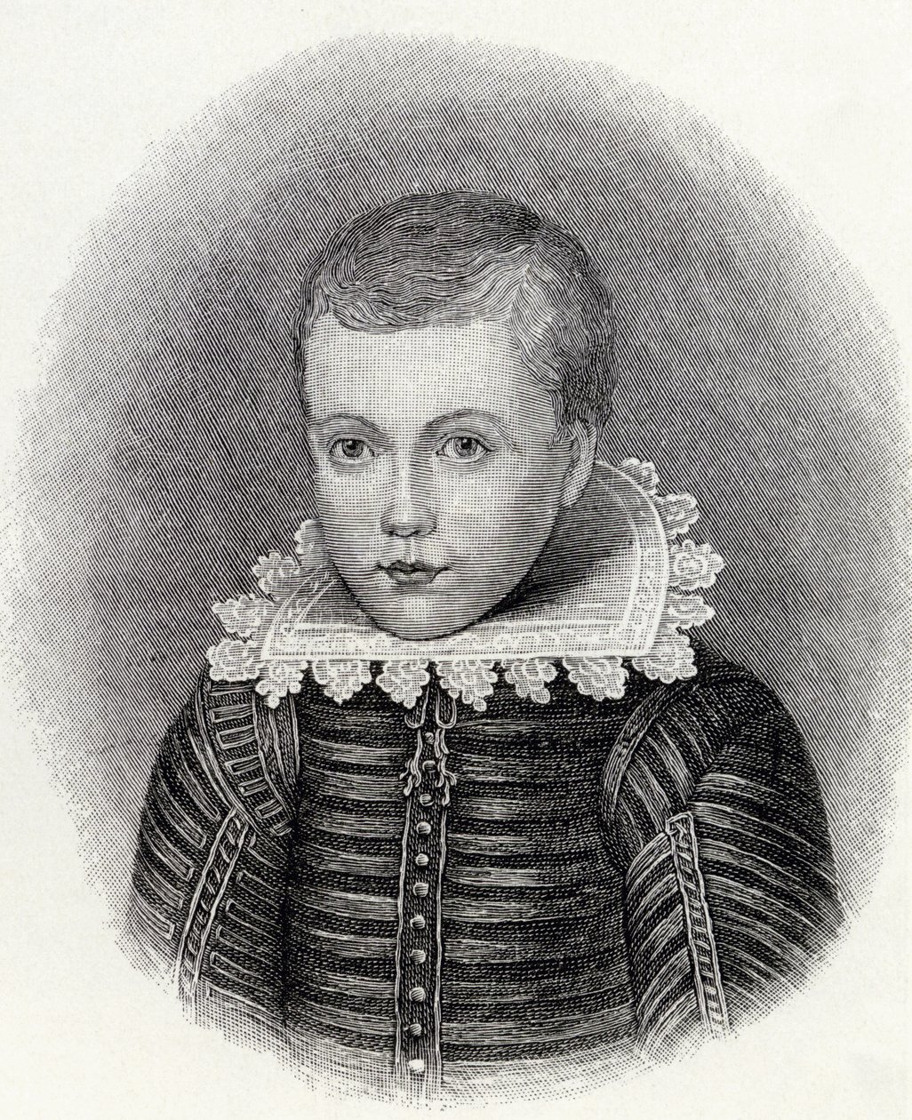 John Milton a los 10 años, de 