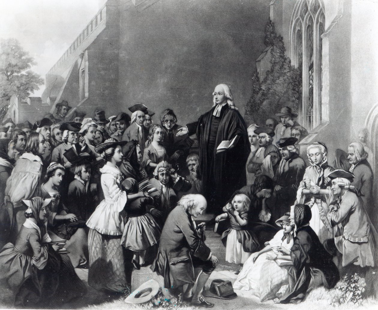 John Wesley predicando de English School