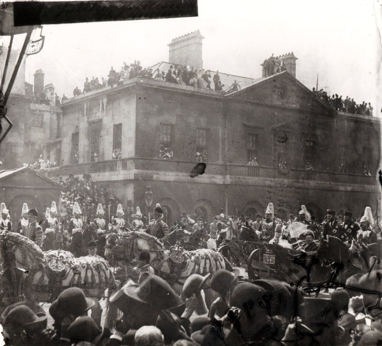 Procesión del Jubileo en Whitehall, 1887 de English School