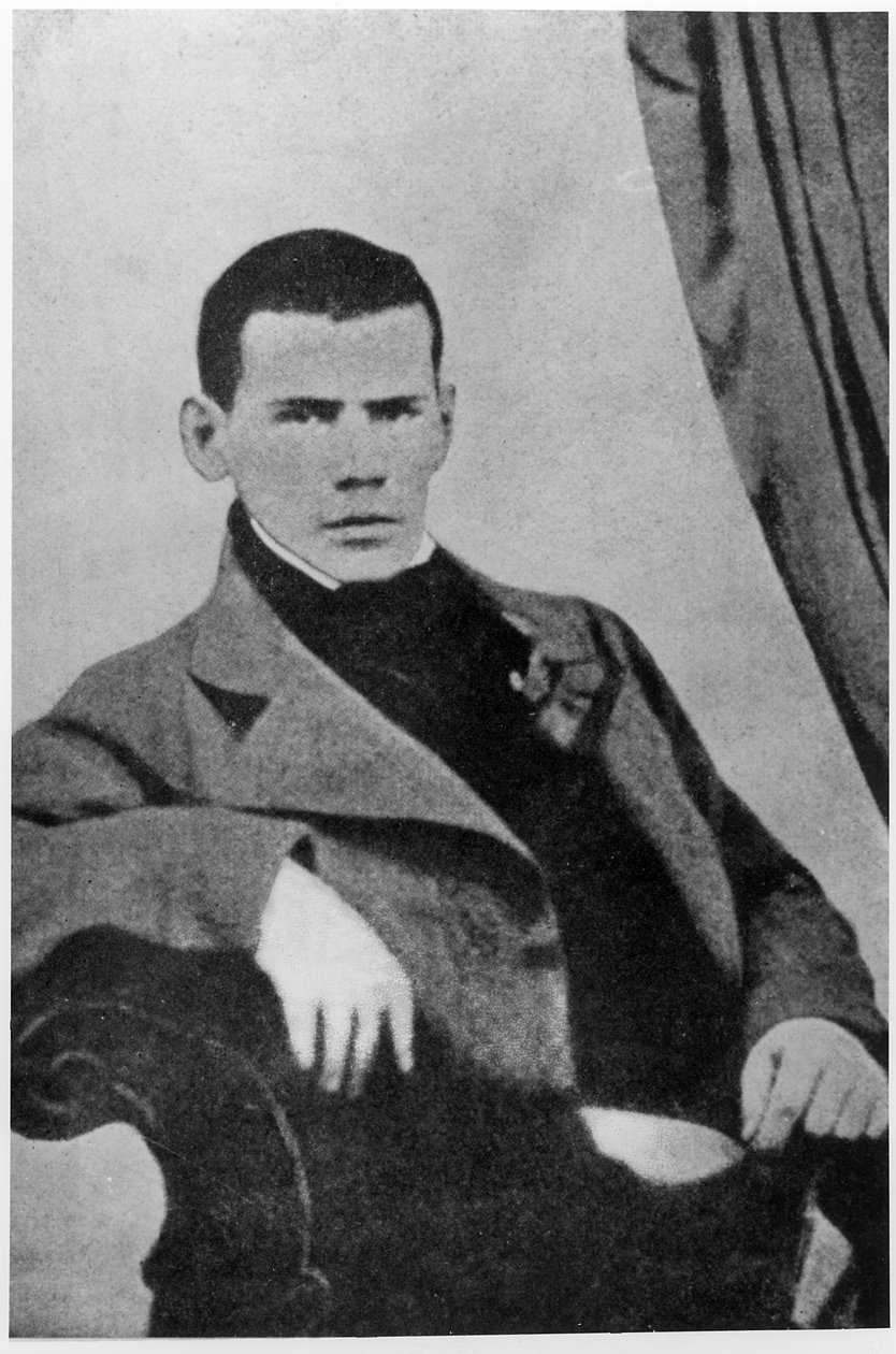 Lev Nikolaevich Tolstoy (1828-1910) como estudiante de English School