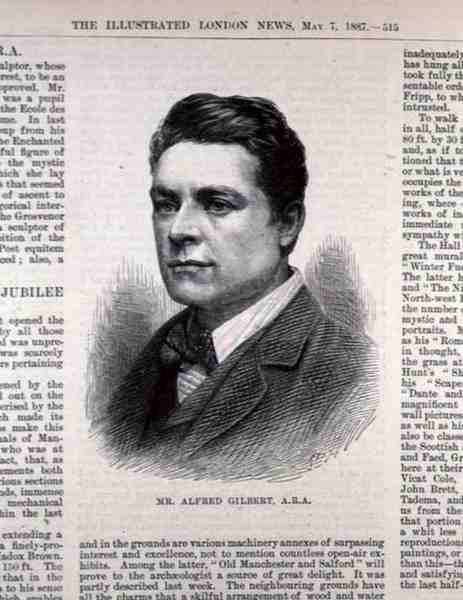 El Sr. Alfred Gilbert (1854-1934) de English School
