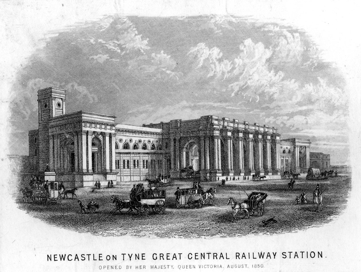 Estación de tren de Newcastle-upon-Tyne Great Central de English School