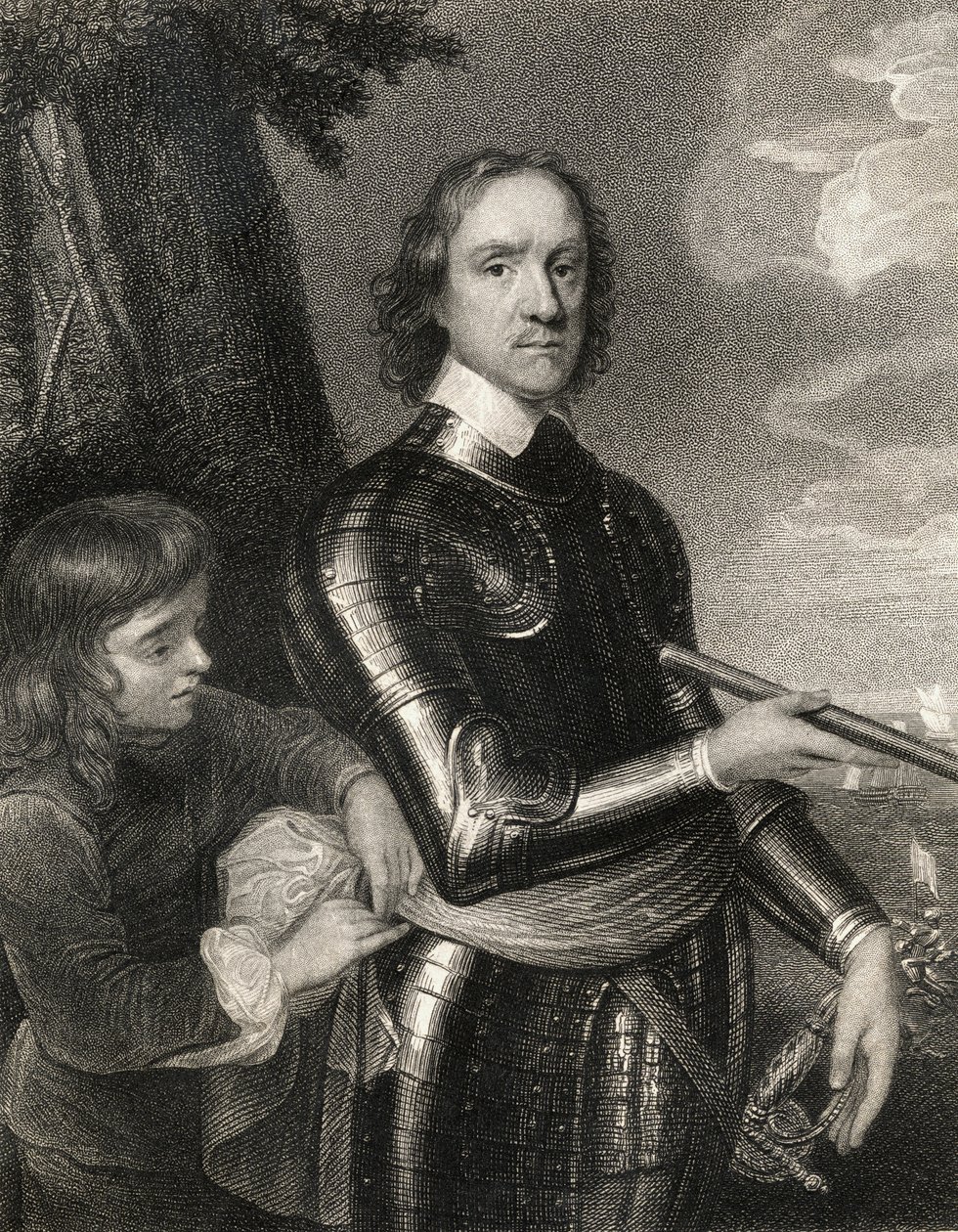 Oliver Cromwell (1599-1658) de English School