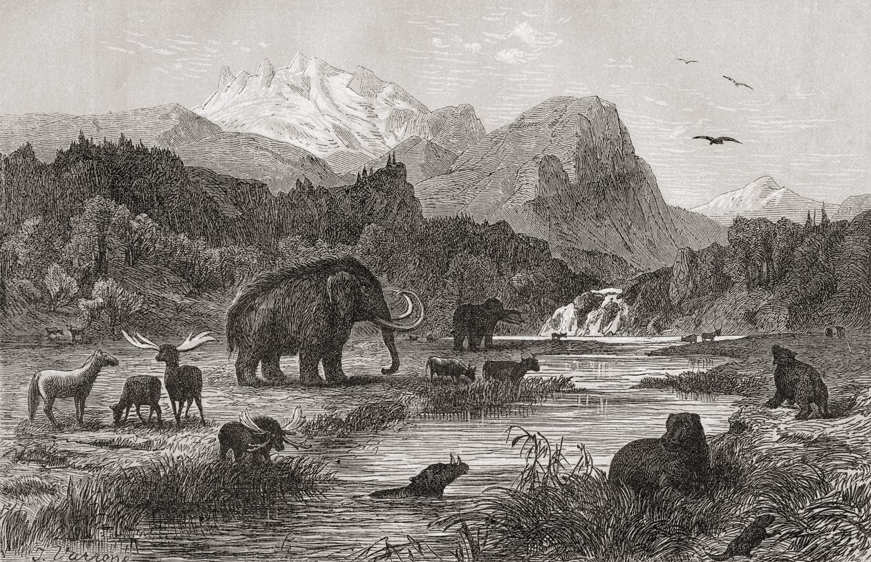 Paisaje del Plioceno de English School