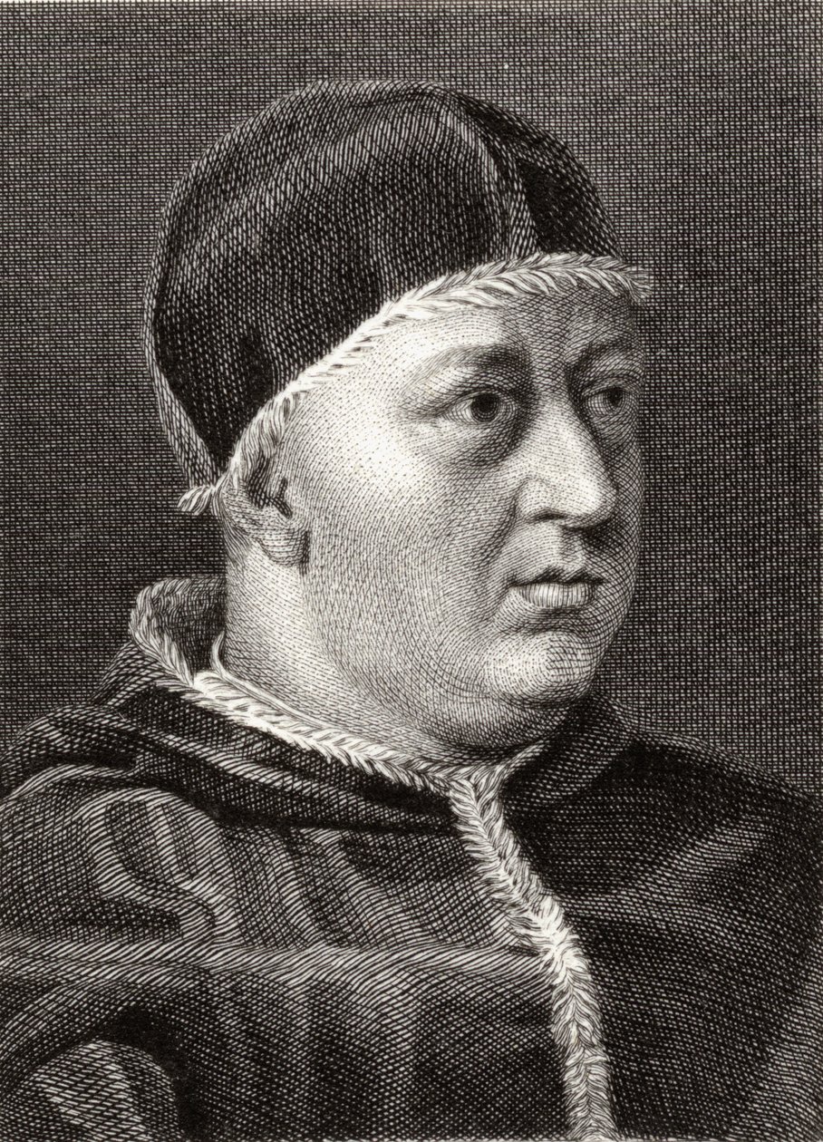 Papa León X (1475-1521) de English School