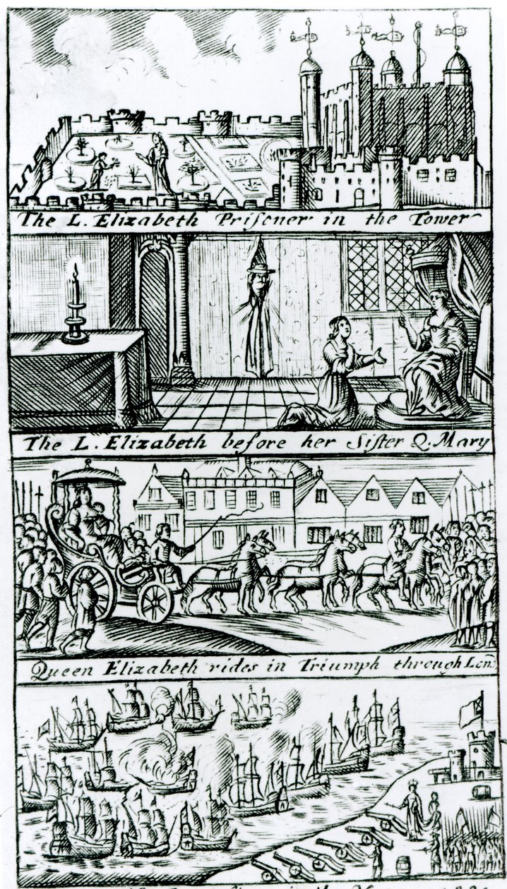 Complot papista, 1588 de English School