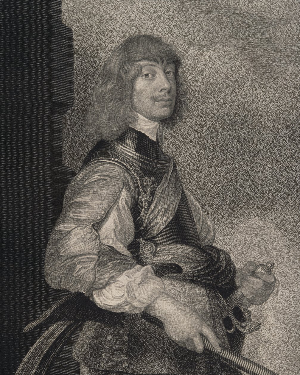Retrato de Algernon Percy (1602-68) 10º Conde de Northumberland, de 