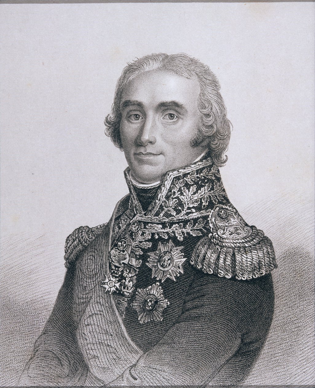 Retrato de André Masséna, Duque de Rivoli, Príncipe de Essling y Mariscal de Francia de English School