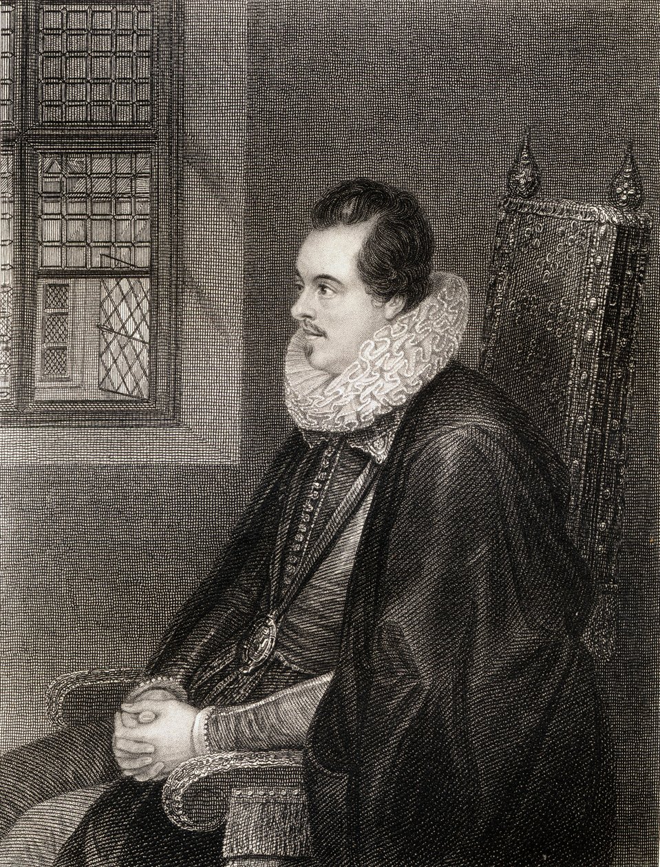 Retrato de Charles Blount (c.1562-1606) 8º Conde de Devonshire, de 