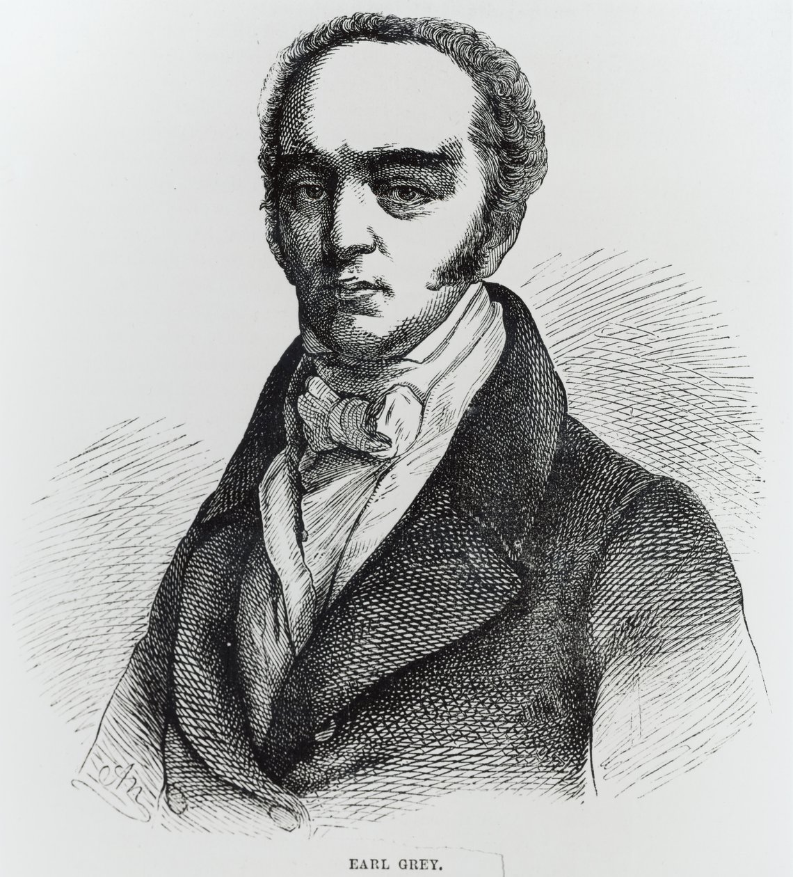 Retrato de Earl Grey (1764-1845) de English School