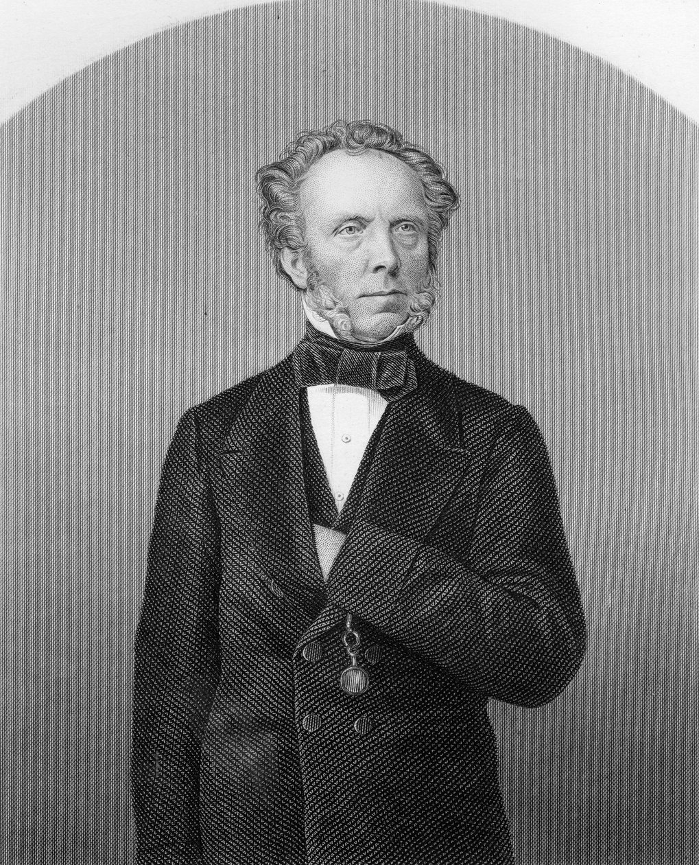 Retrato de Edward Baines de English School