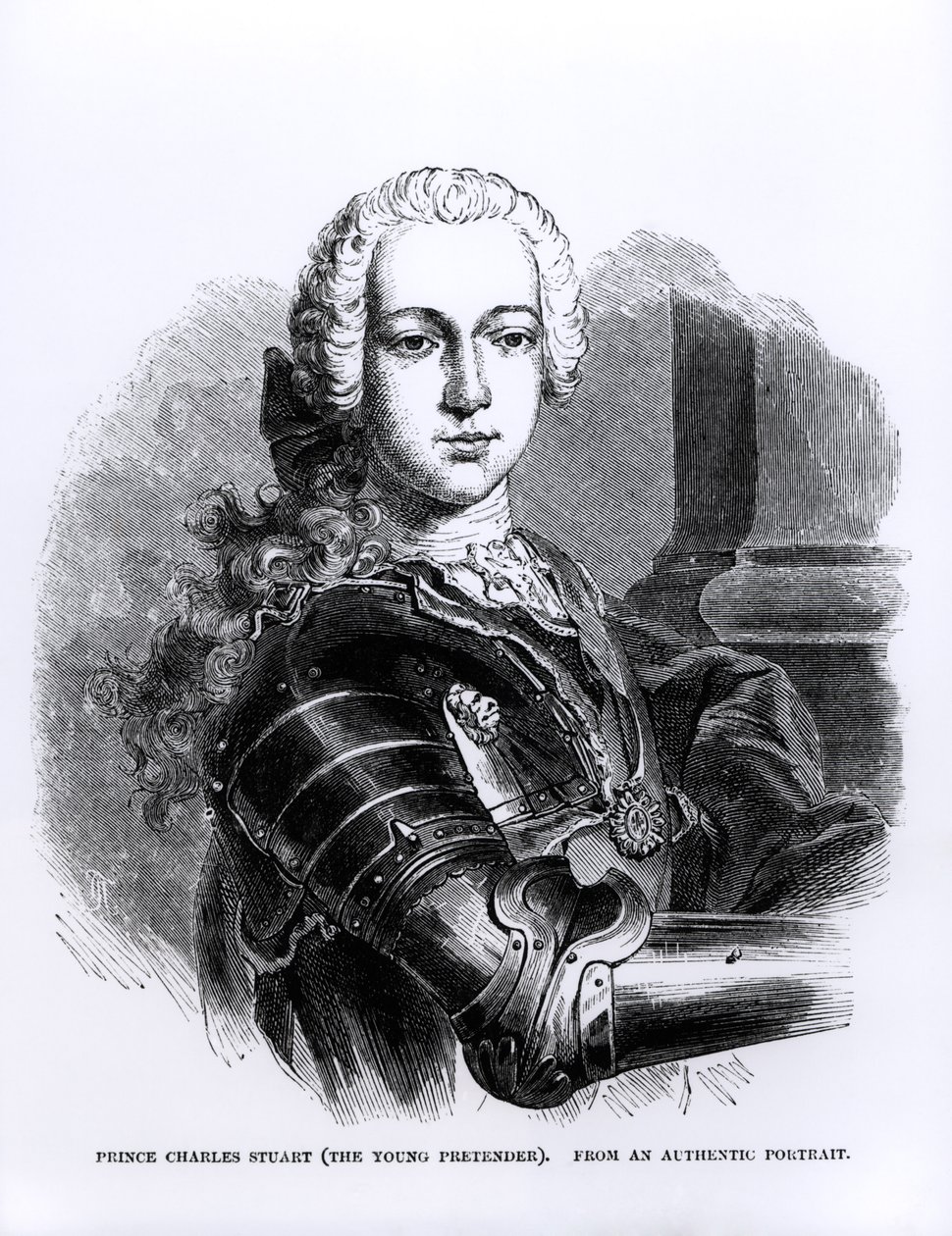 Retrato del Príncipe Carlos Eduardo Stuart (1720-88) El Joven Pretendiente de English School