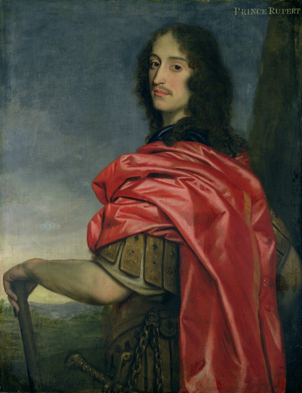 Retrato del Príncipe Rupert (1619-82) de English School