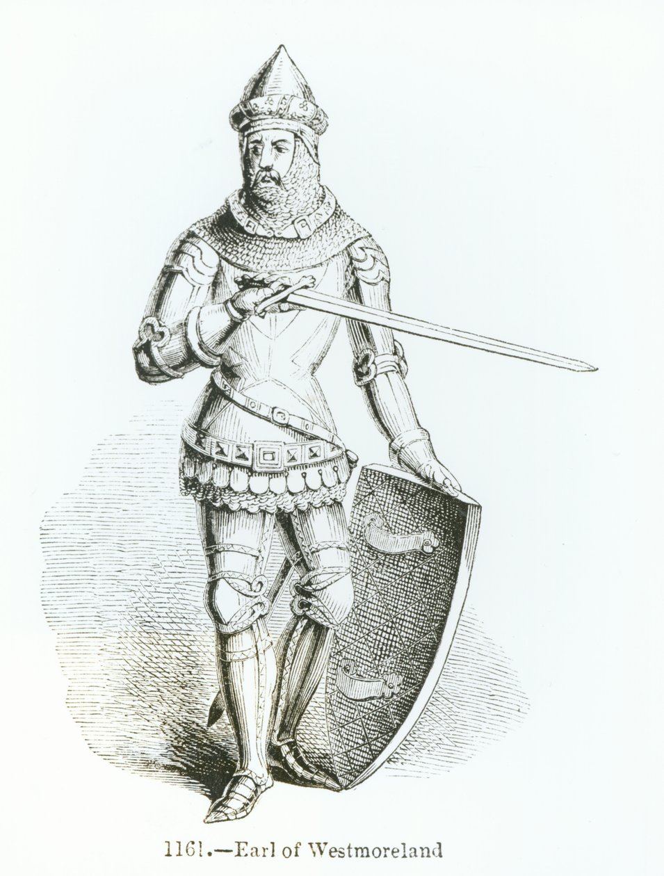 Retrato de Ralph Neville, sexto Barón de Neville de Raby y primer Conde de Westmoreland (1364-1425) de English School