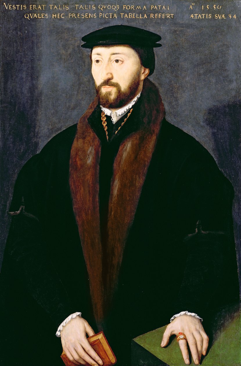 Retrato de Richard Pate (1516-88) benefactor del Corpus Christi College, Oxford 1550 de English School