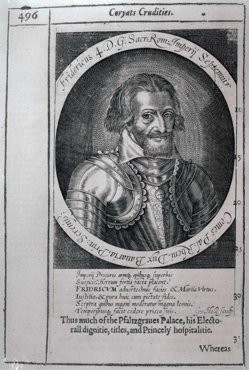 Retrato de Thomas Coryate (c.1577-1617) de 