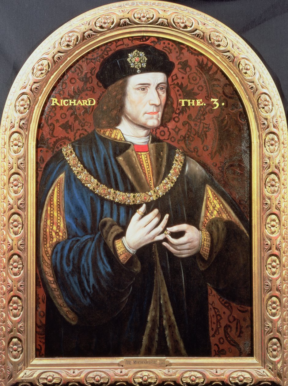 Retrato póstumo de Ricardo III (1452-85) de English School