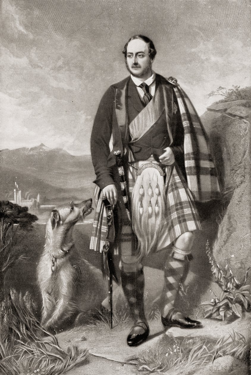 Príncipe Alberto (1819-61) 1858 de English School