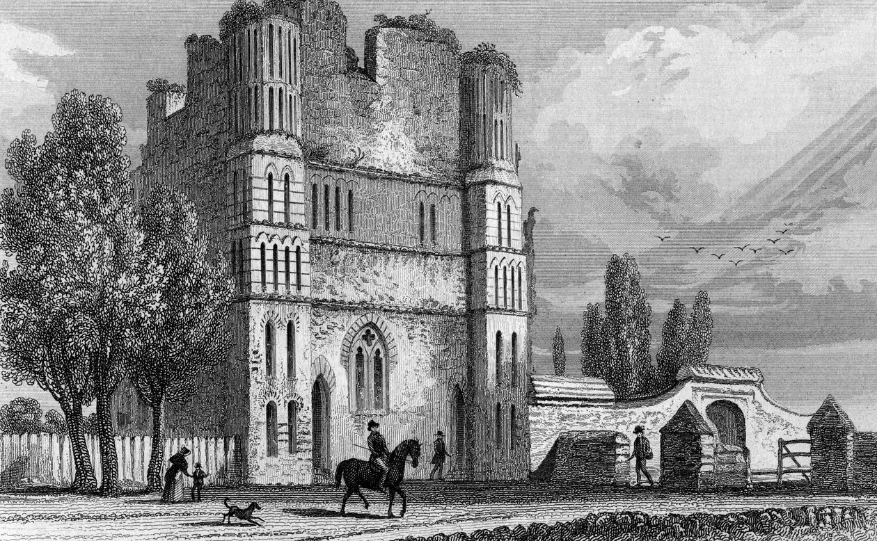 Restos de la Abadía de Malling, Kent de English School