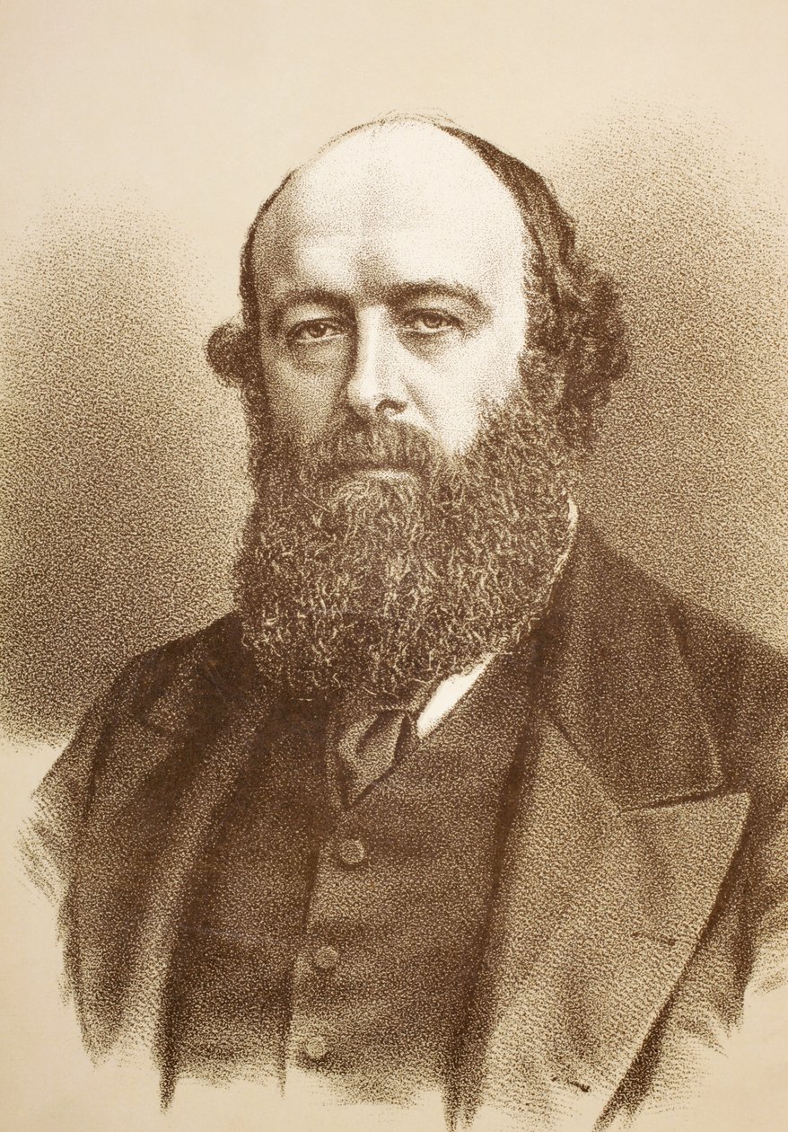 Robert Arthur Talbot Gascoyne-Cecil, 3er Marqués de Salisbury, c.1890 de English School