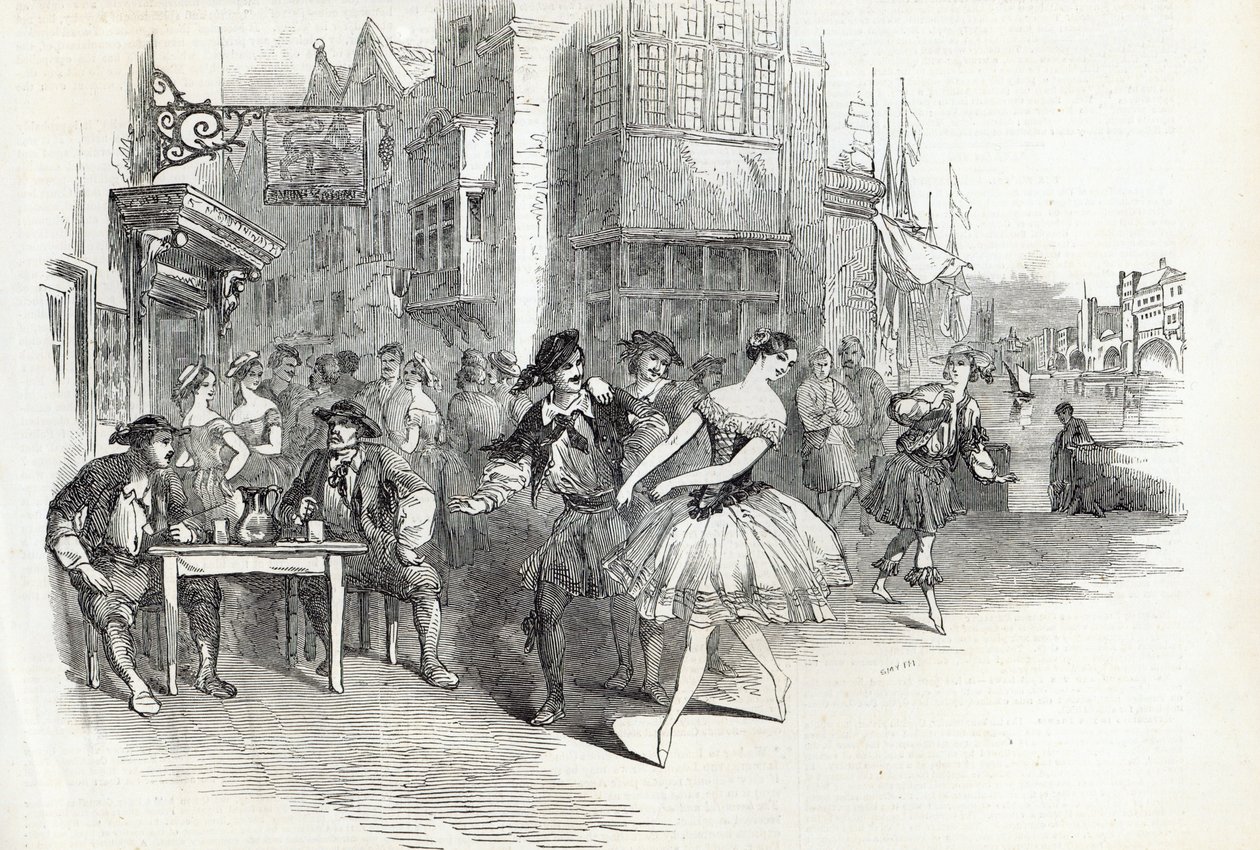 Escena del nuevo ballet 