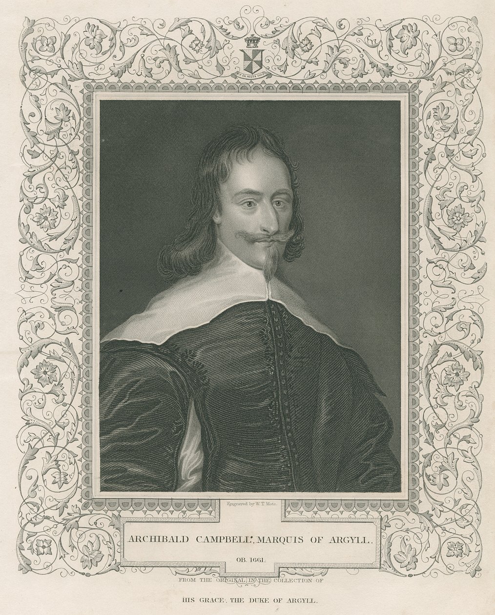 Sir Archibald Campbell, 1er Marqués y 8º Conde de Argyll, de 