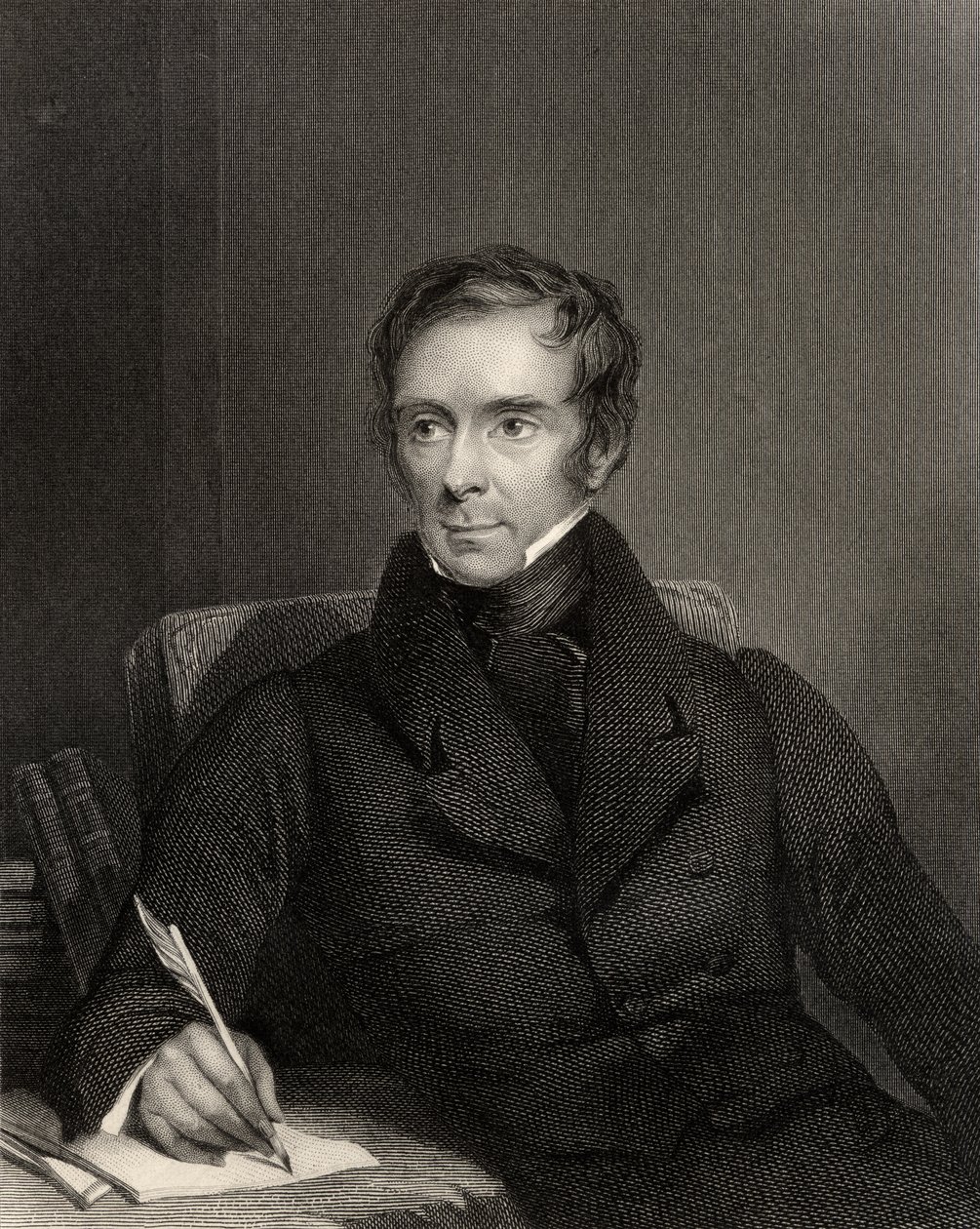 Sir Benjamin Collins Brodie, grabado por J. Brain, de 