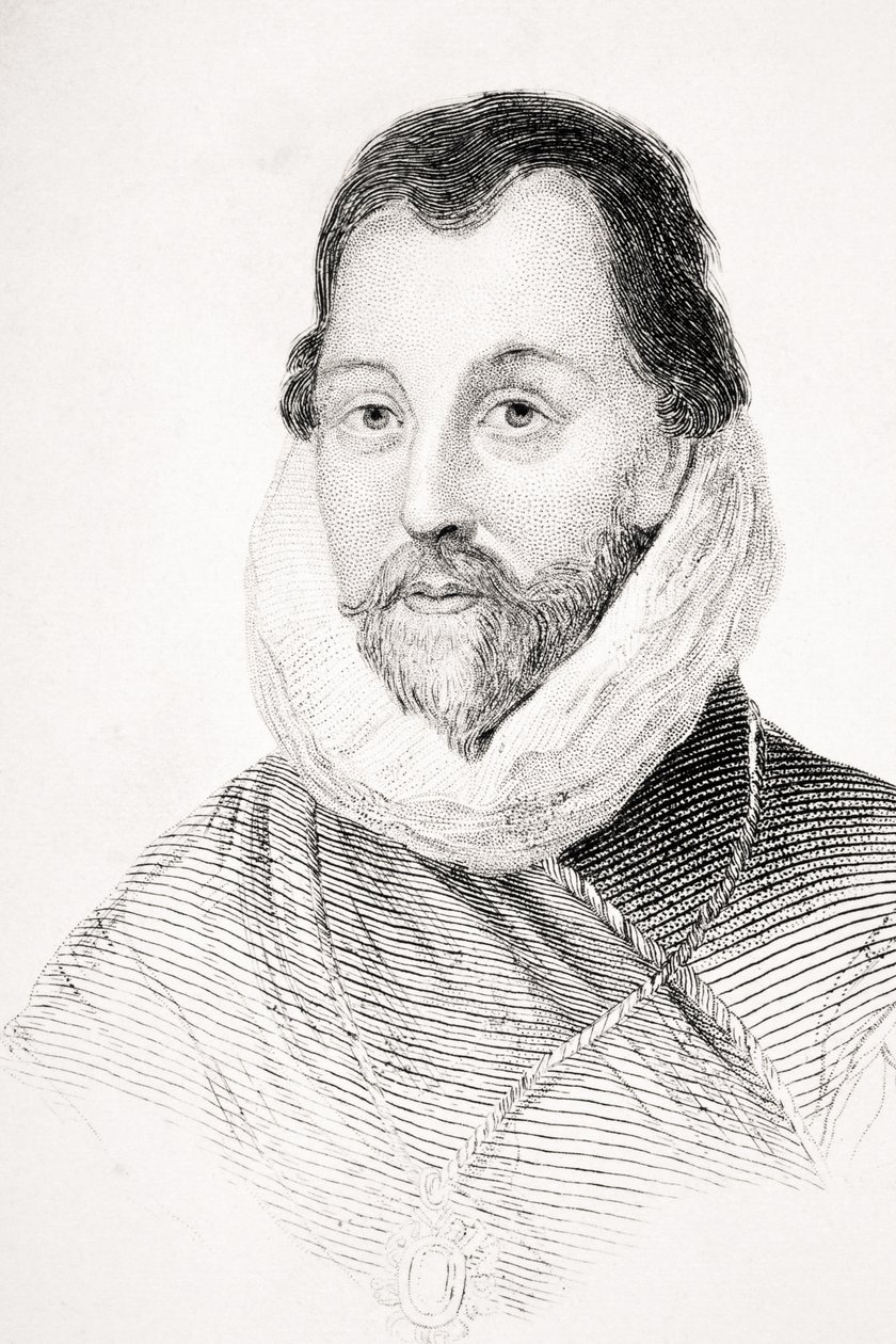 Sir Francis Drake, ilustración de 
