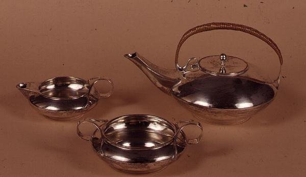Juego de té por Haseler and Co. para Liberty & Co., Birmingham, 1904 de English School