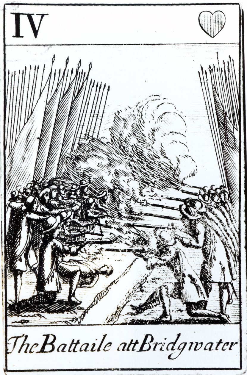 La Batalla de Bridgwater, 6 de julio de 1685 de English School