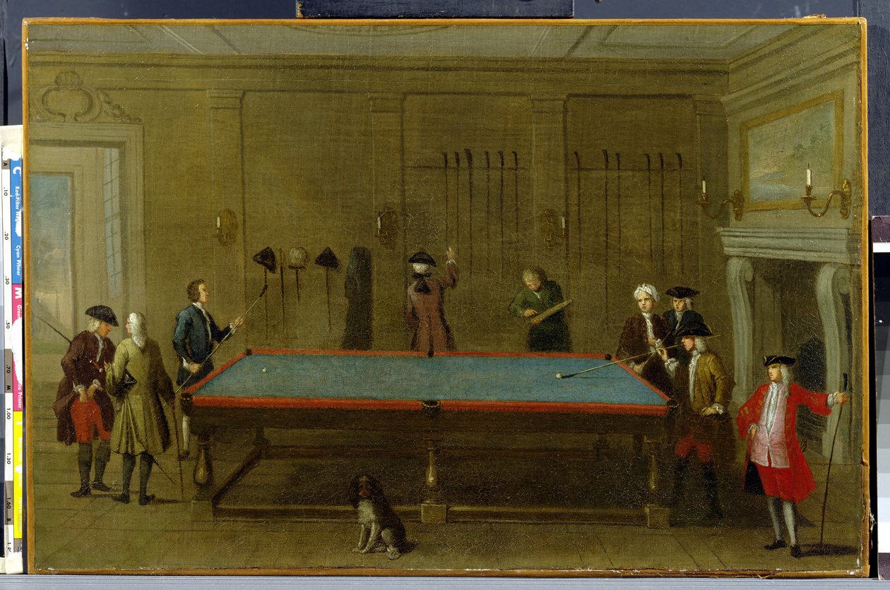 La sala de billar de English School