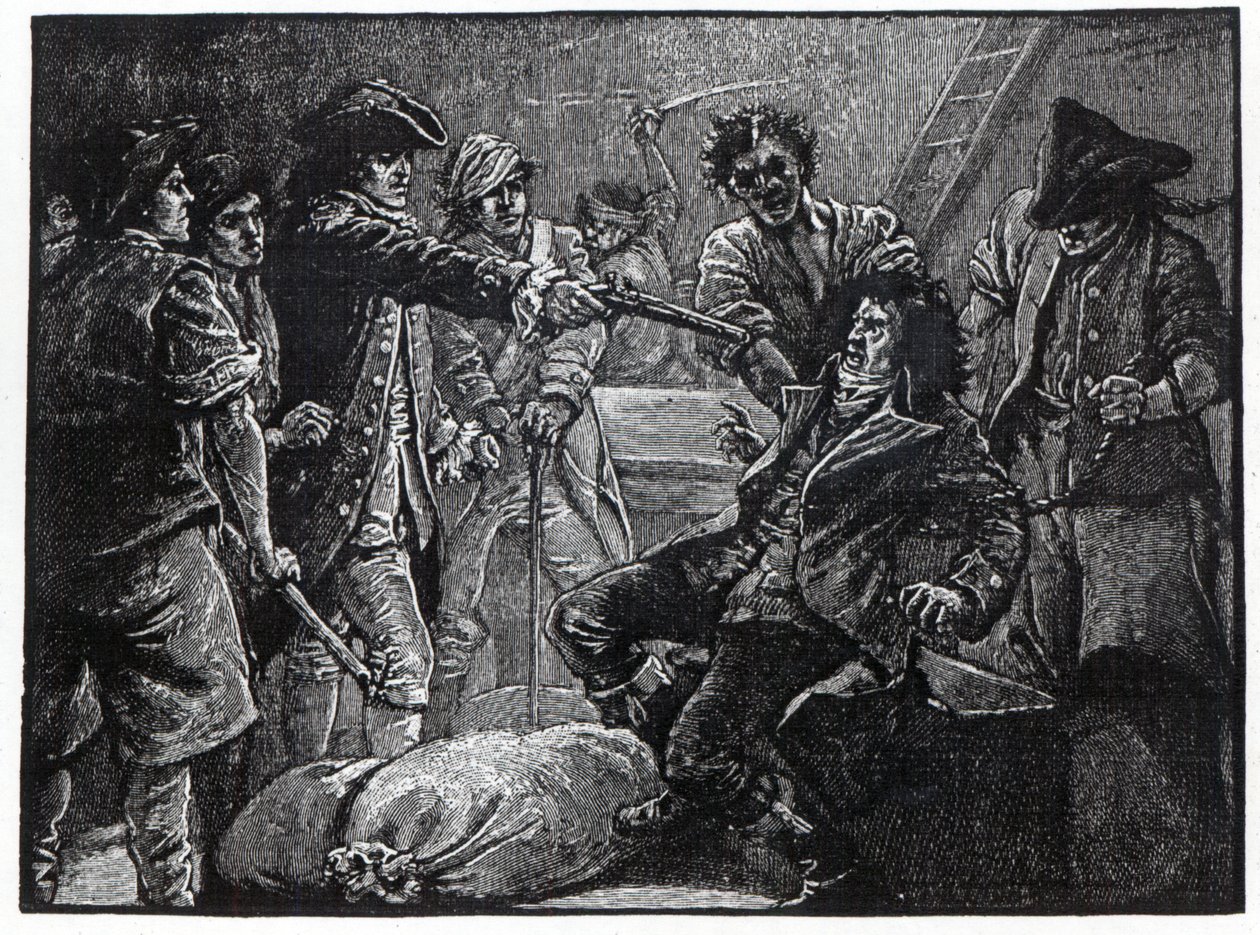 La captura de Wolfe Tone en 1798 de English School