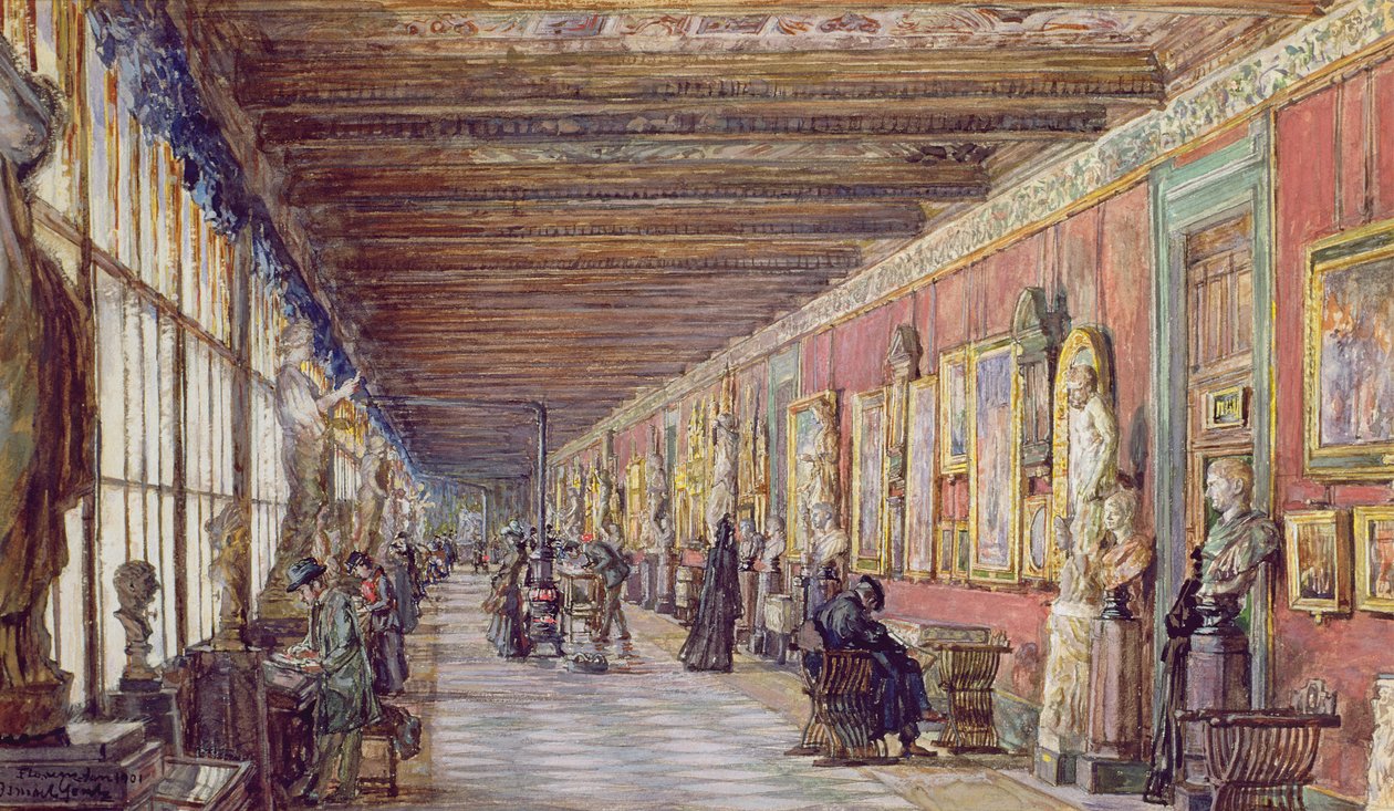 La Galería Larga, Los Uffizi de English School