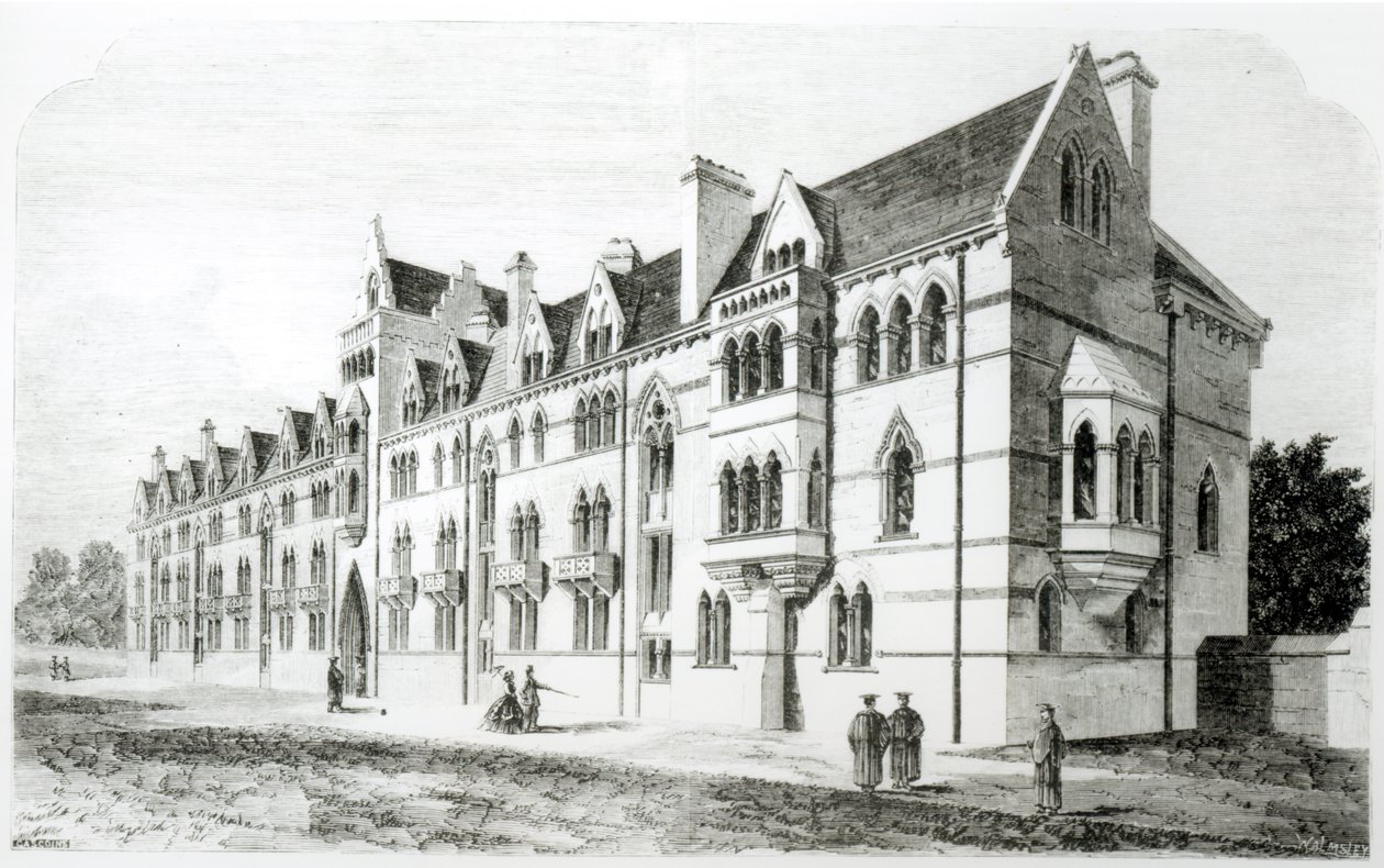 Los edificios del prado, Christ Church, Oxford de English School