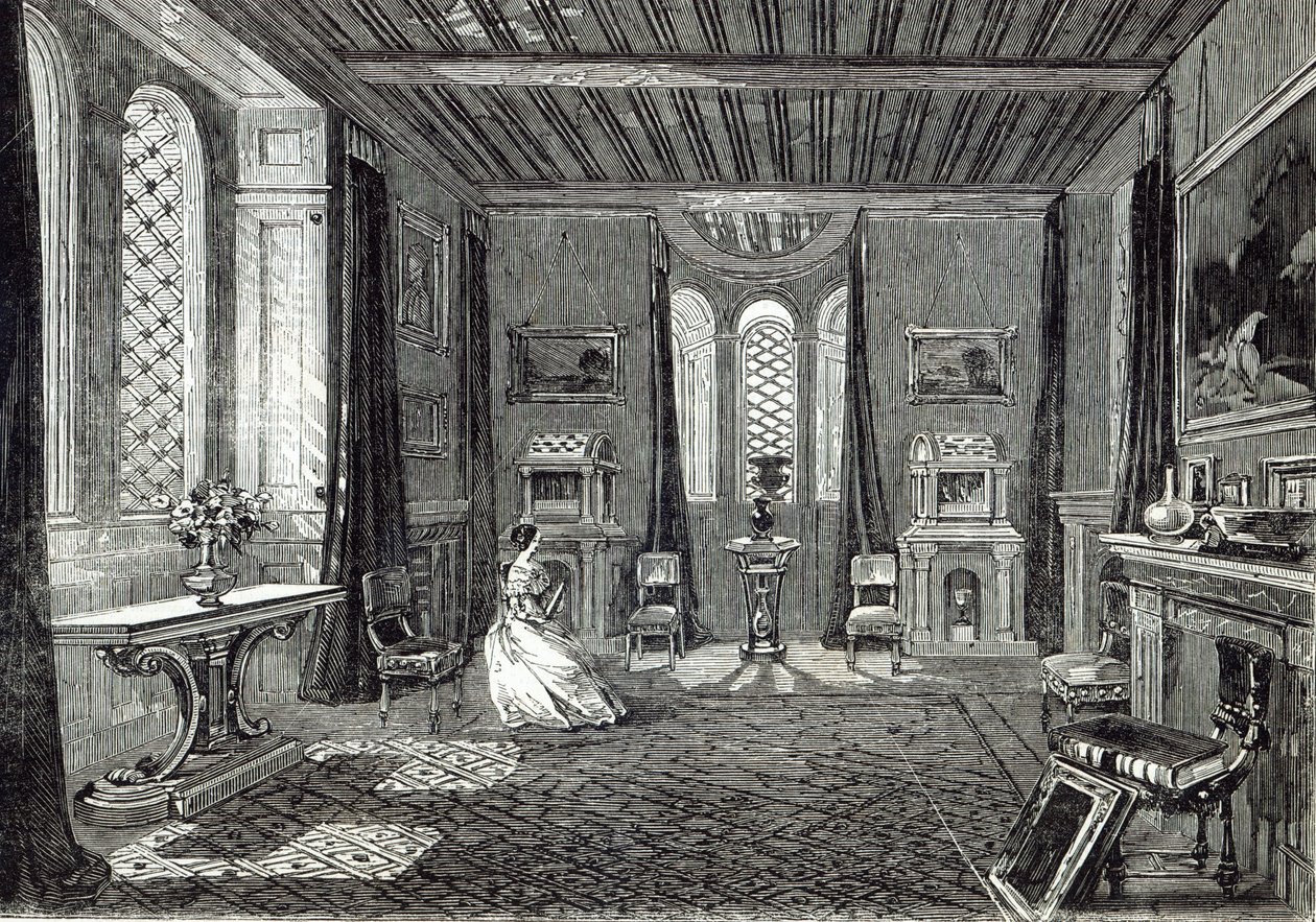 El Salón Escarlata, Torre Lansdown, de 