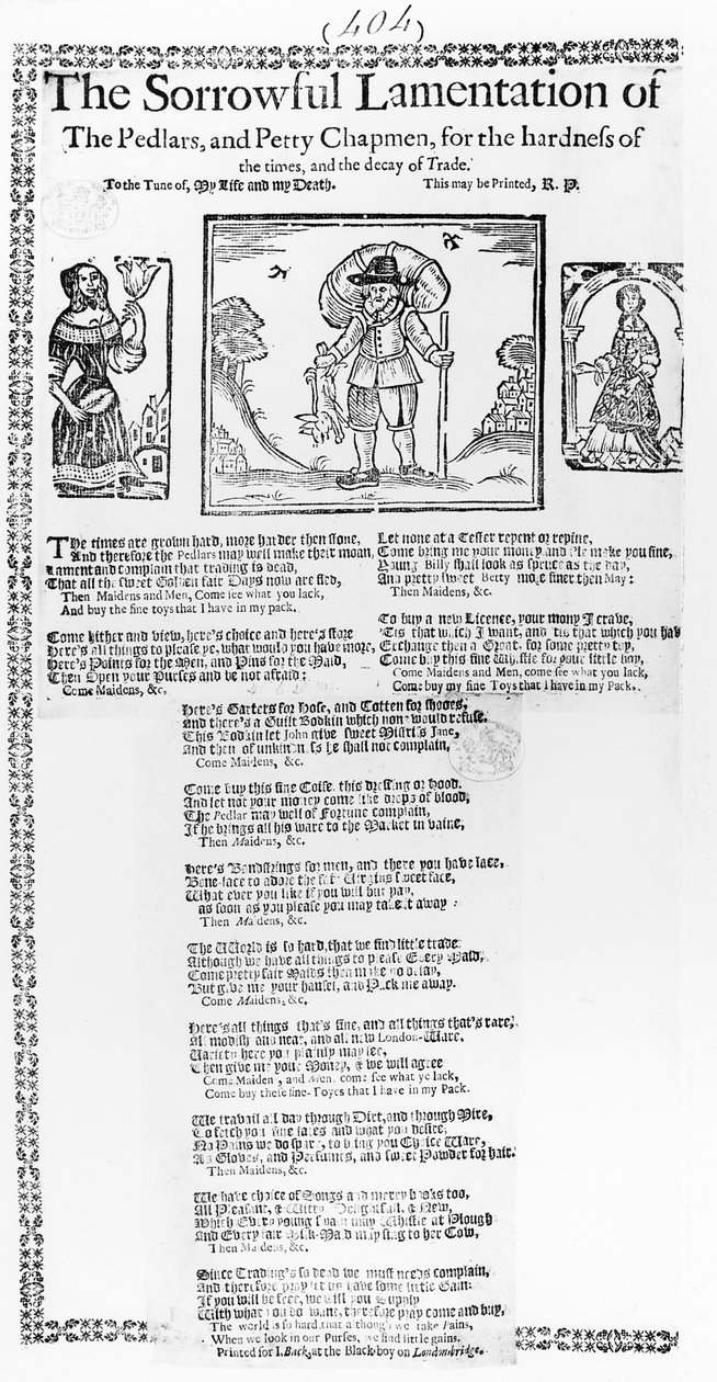 El lamento doloroso de los vendedores ambulantes de English School