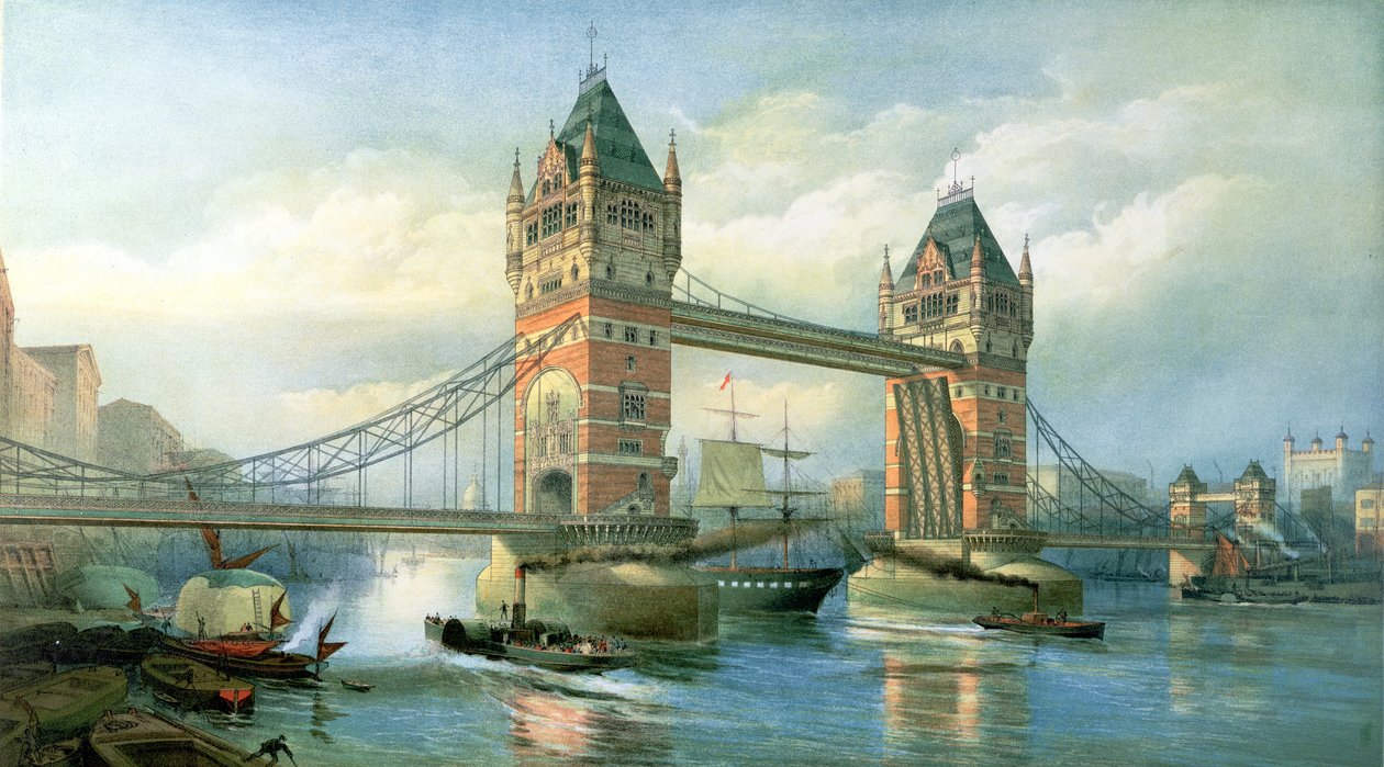 El Puente de la Torre, Londres de English School