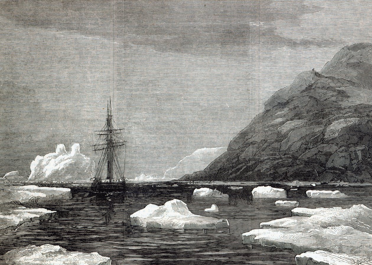 El crucero del Pandora: llegada al cabo Isabella, de 