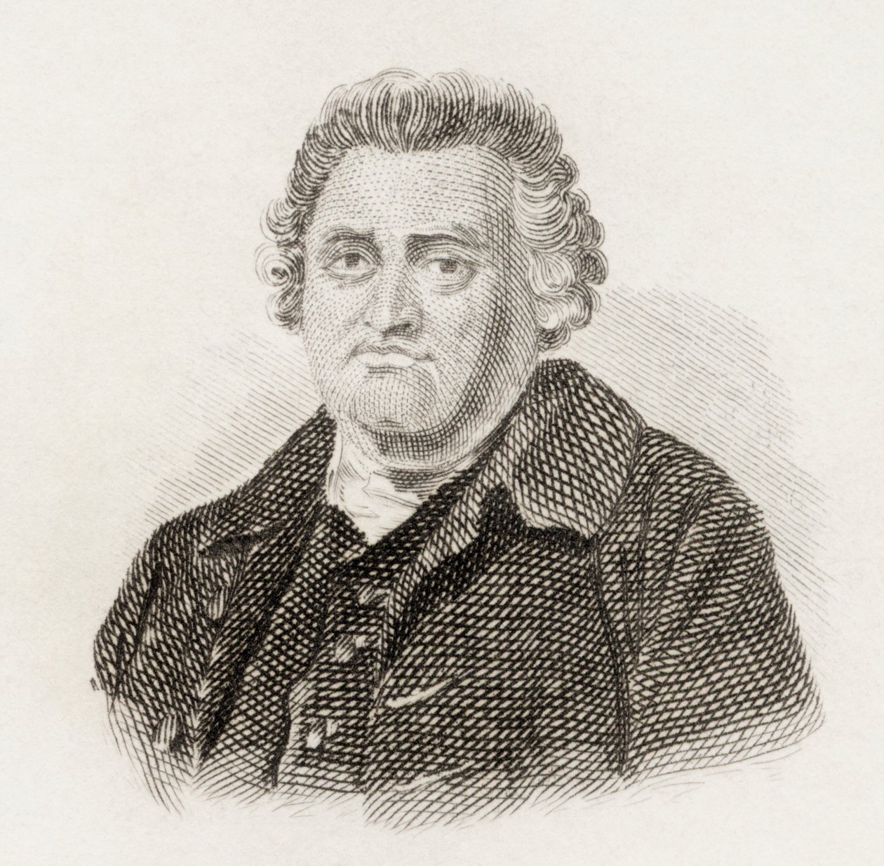 Thomas Warton el Viejo, 1825 de English School