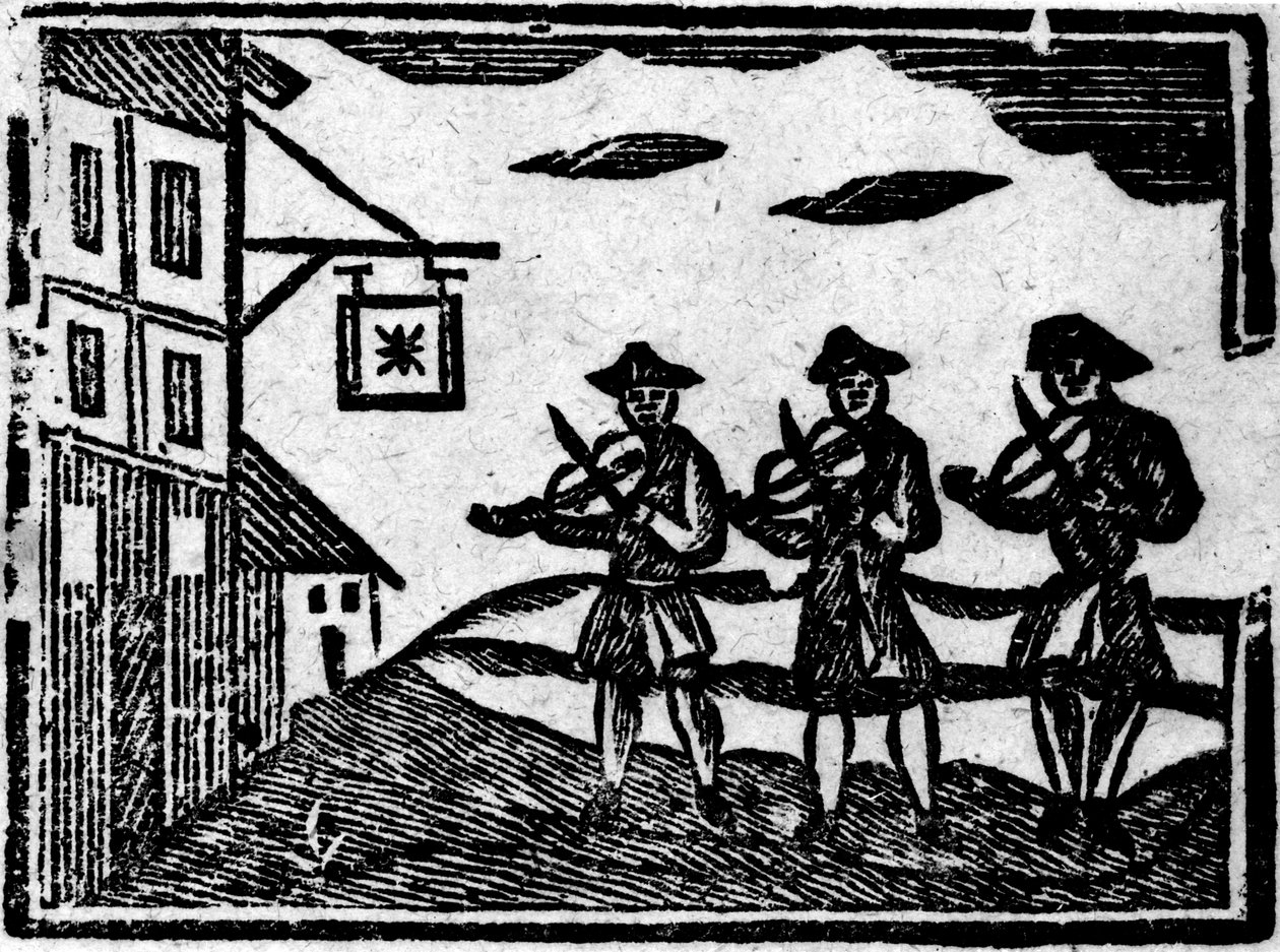 Tres violinistas, de 