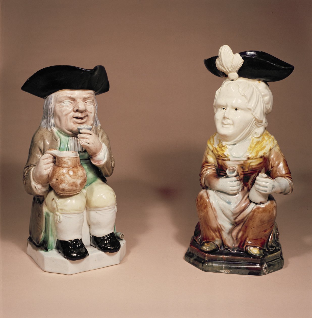 Jarra Toby y jarra Martha Gunn por R.Wood, c.1770 de English School