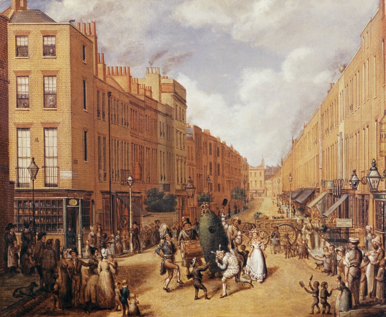 Upper Lisson Street cerca de Paddington, c.1837 de English School