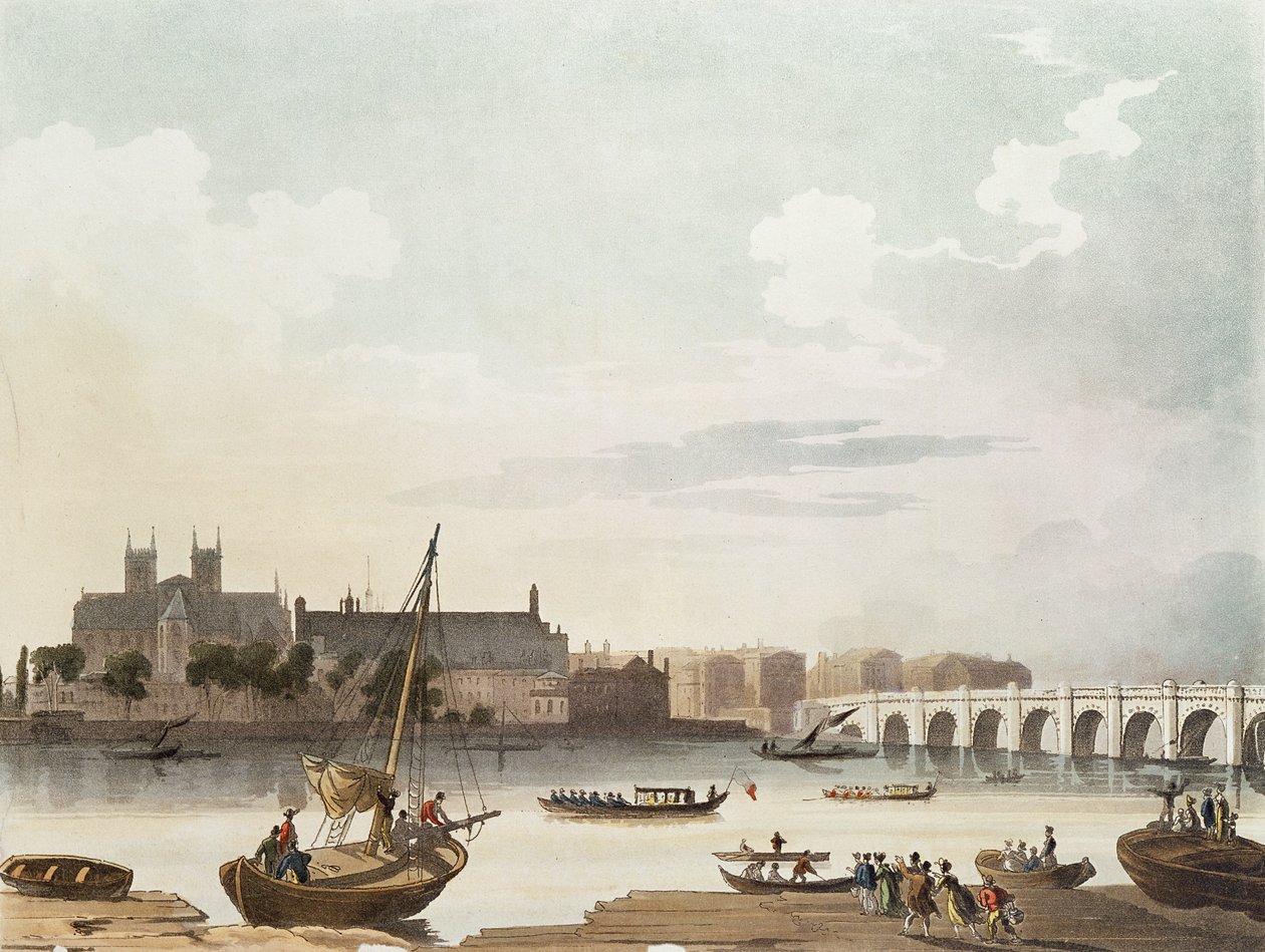 Vista de Westminster y el puente de English School