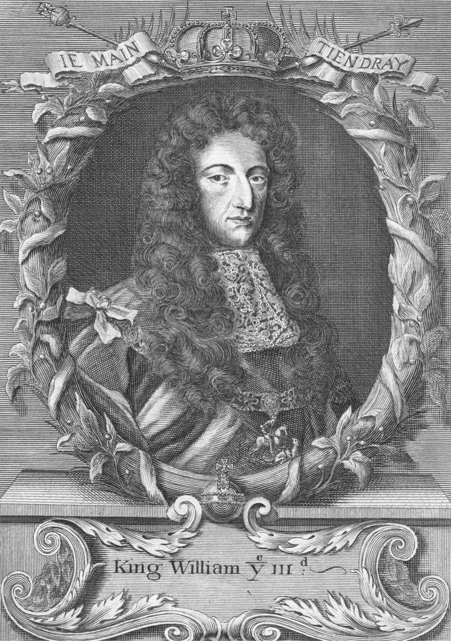 Guillermo III (1650-1702) Stadtholder y Rey de Inglaterra de English School