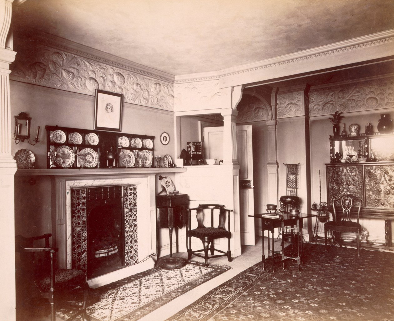 Una casa de Norman Shaw en Hampstead de English Photographer