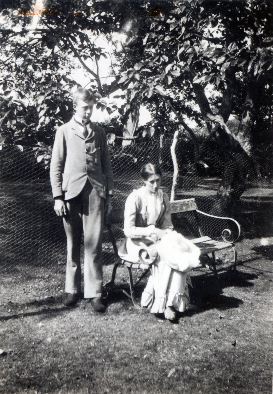 Adrian y Virginia Stephen, 1900 de English Photographer